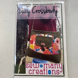 SMC954 Lucy Crossbody Pattern by Sew Many Creations