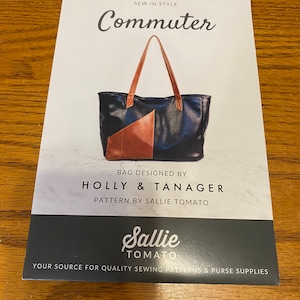 Commuter Bag pattern by Sallie Tomato, designed by Holly & Tanager