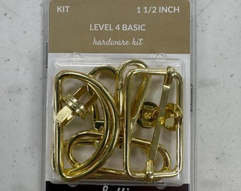STS253G Basic 4 Hardware 1 1/2inch Gold by Sallie Tomato