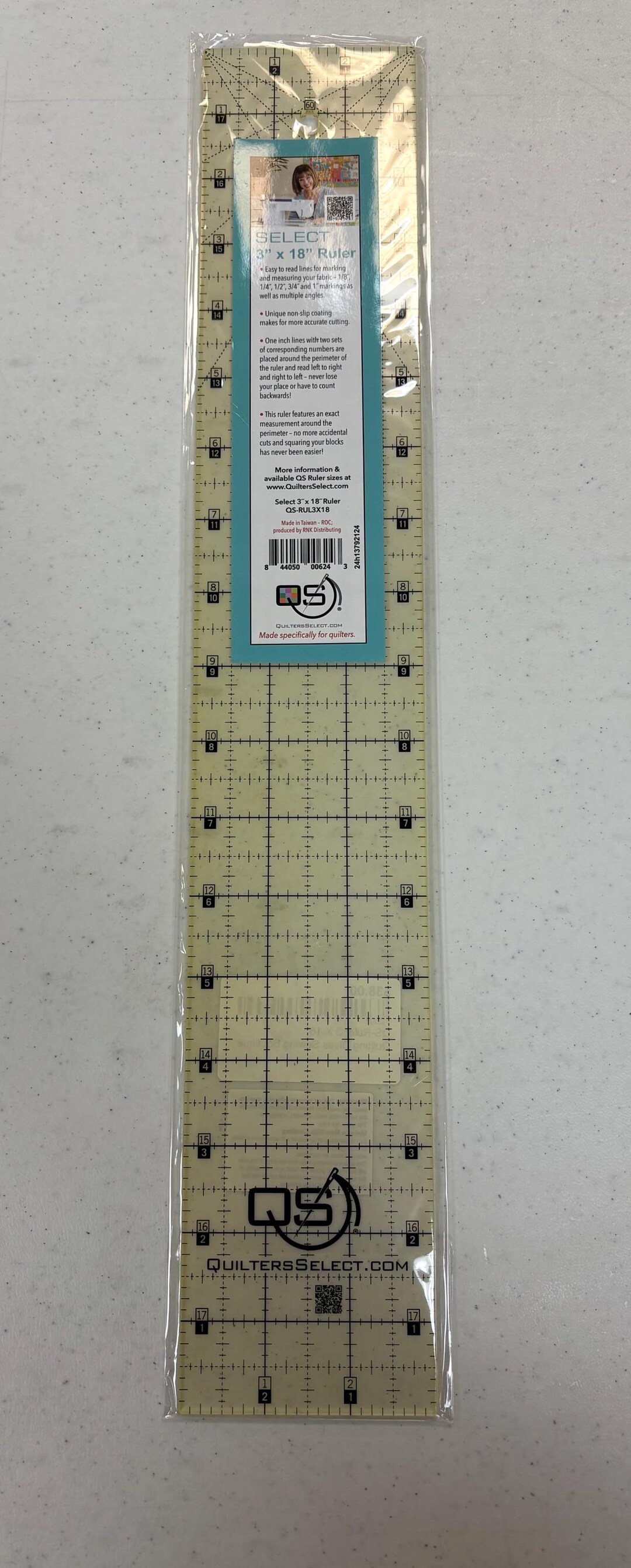 3x18 Ruler QS-RUL 3x18 Quilters Select Rulers - Etsy
