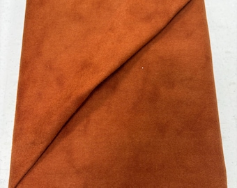 1/2 Yard Increments of 1040-99F Flannel Gather Basic Pumpkin by Moda