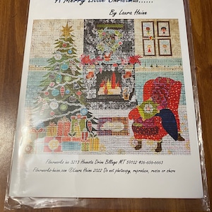 A Merry Little Christmas pattern by Laura Heine for Fiberworks