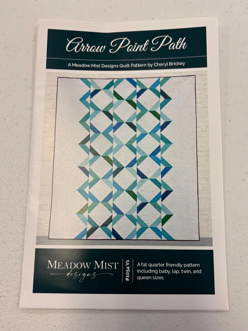 Pattern Project Mmd MMD-1054 Arrow Point Path Pattern by Meadow Mist Designs - Etsy