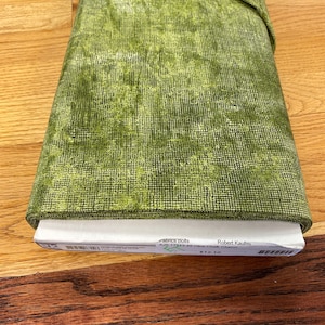 1/2 yard increments of AJS -17513-49 Olive Chalk & Charcoal by Robert Kaufman