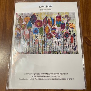 Seed Pods pattern by Laura Heine for Fiberworks