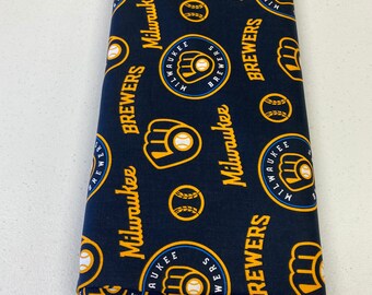 1/2 yard increments of Milwaukee Brewers by Fabric Traditions 60342-B