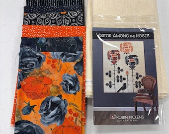 Visitor Among the Roses Kit with Coven fabric line by Moda