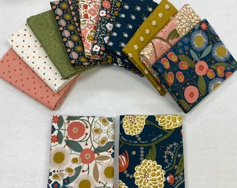 12 Half Yard Pack of Imaginary Flowers by Gingiber for Moda #1