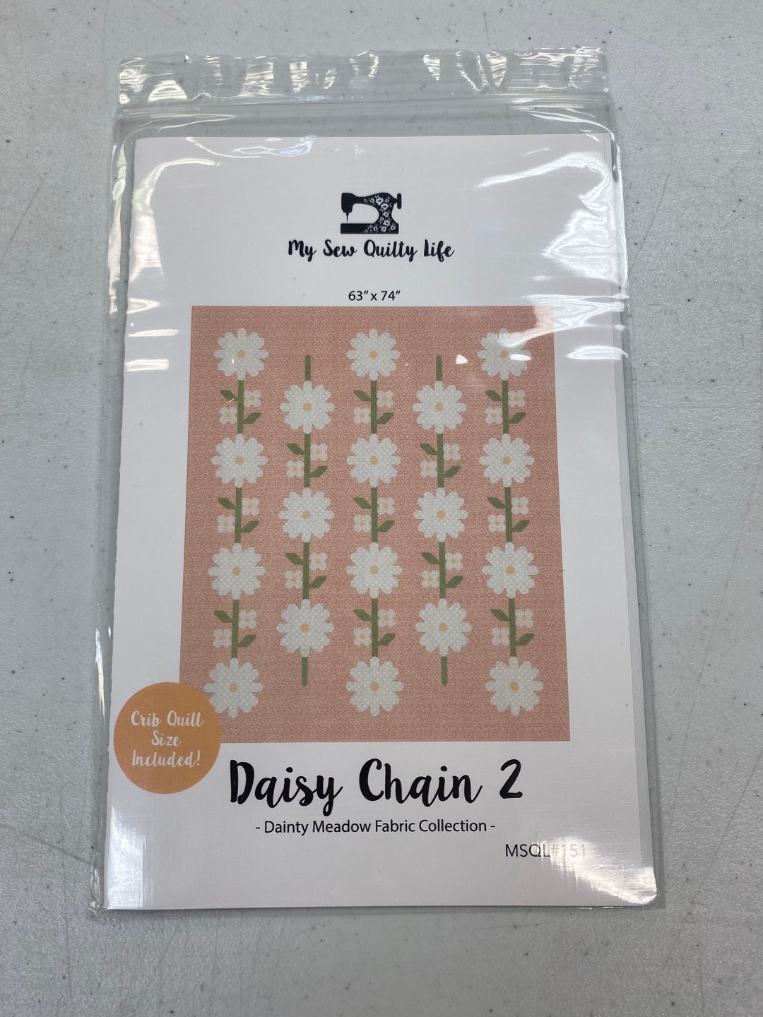 MSQL-151 Daisy Chain 2 Pattern by My Sew Quilty Life - Etsy