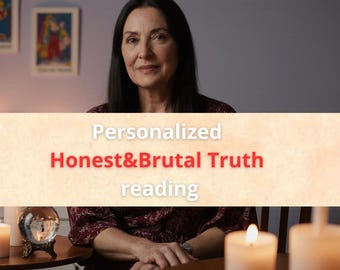 Personalized Honest & Brutal Truth Reading | No Sugarcoating, Clarity Tarot for Clear Insight and Guidance
