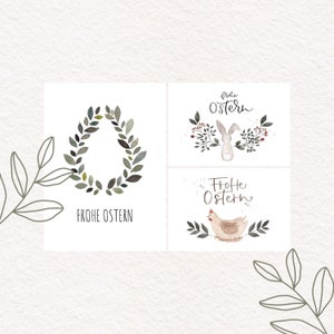 Kartenset zu Ostern, Grußkarte Ostern, Geschenk Ostern, Geschenkidee Ostern, Geschenk Kind Ostern, Frühlingskarte, Osterkarte