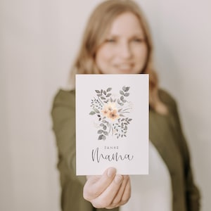 Karte zum Muttertag // Dankeskarte Mama // Muttertagskarte // Geburtstagskarte Mama