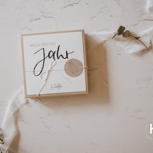 Meilensteinkarten Baby: Mein erstes Jahr, Geschenkidee Geburt, Geschenk Geburt, Geschenk Baby, Babygeschenk, Babyparty, Geschenk Babyparty