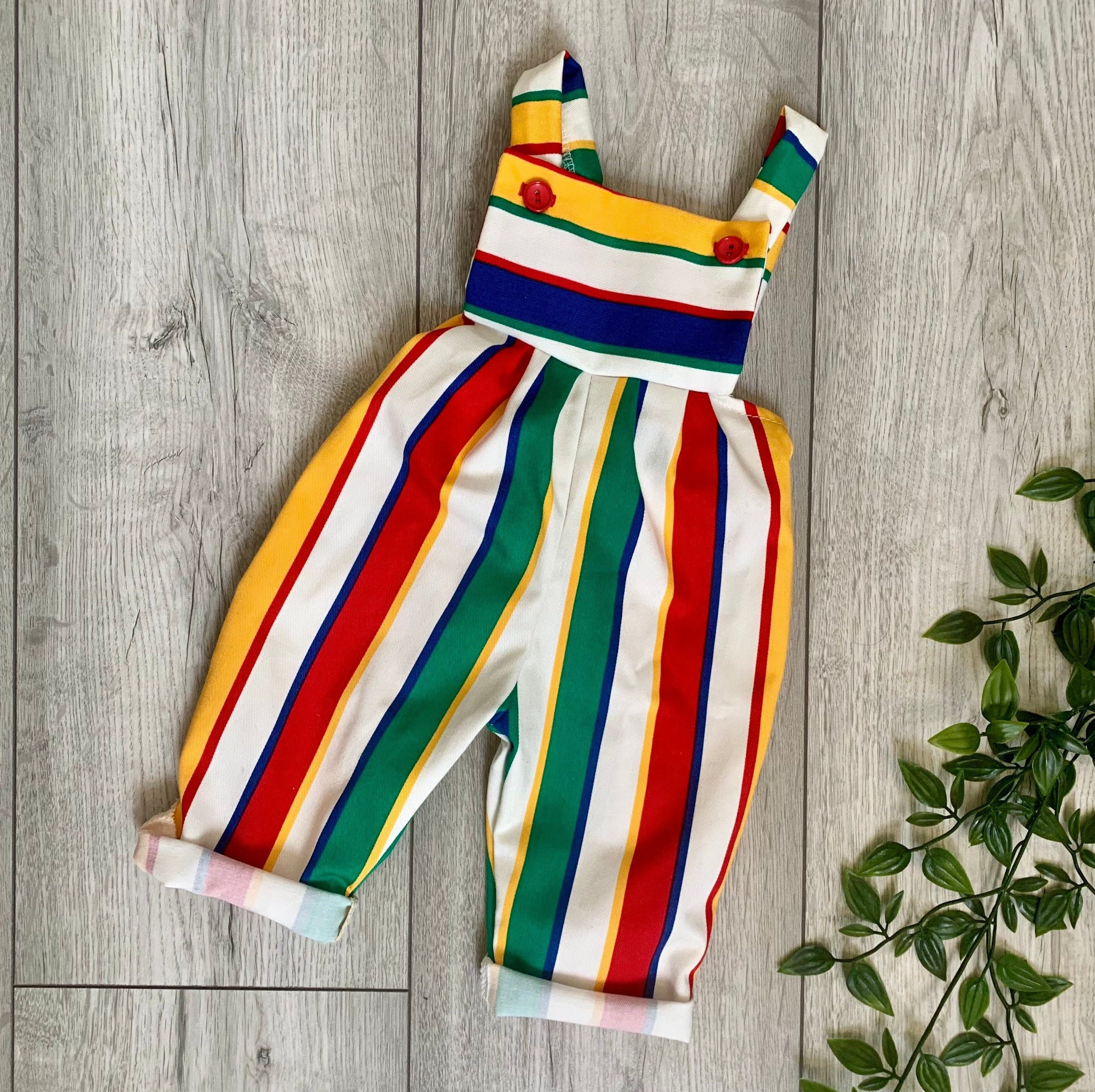 Preppy Vintage Baby Romper Quirky Baby Clothes Striped Baby Etsy