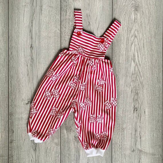 PINK LONG OVERALL WITH THIN STRAPS IN COTTON, NEWBORN PINK LONG OVERALL WITH THIN STRAPS IN COTTON, NEWBORN