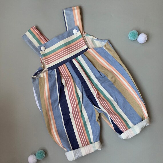 Peachy Baby Romper, Vintage Baby Clothes, Lightwe… - image 8