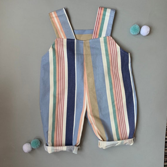 Peachy Baby Romper, Vintage Baby Clothes, Lightwe… - image 9