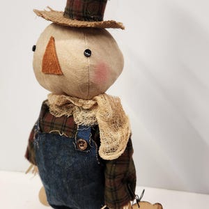 MADE TO ORDER *** Standing 16&quot; Primitive Scarecrow