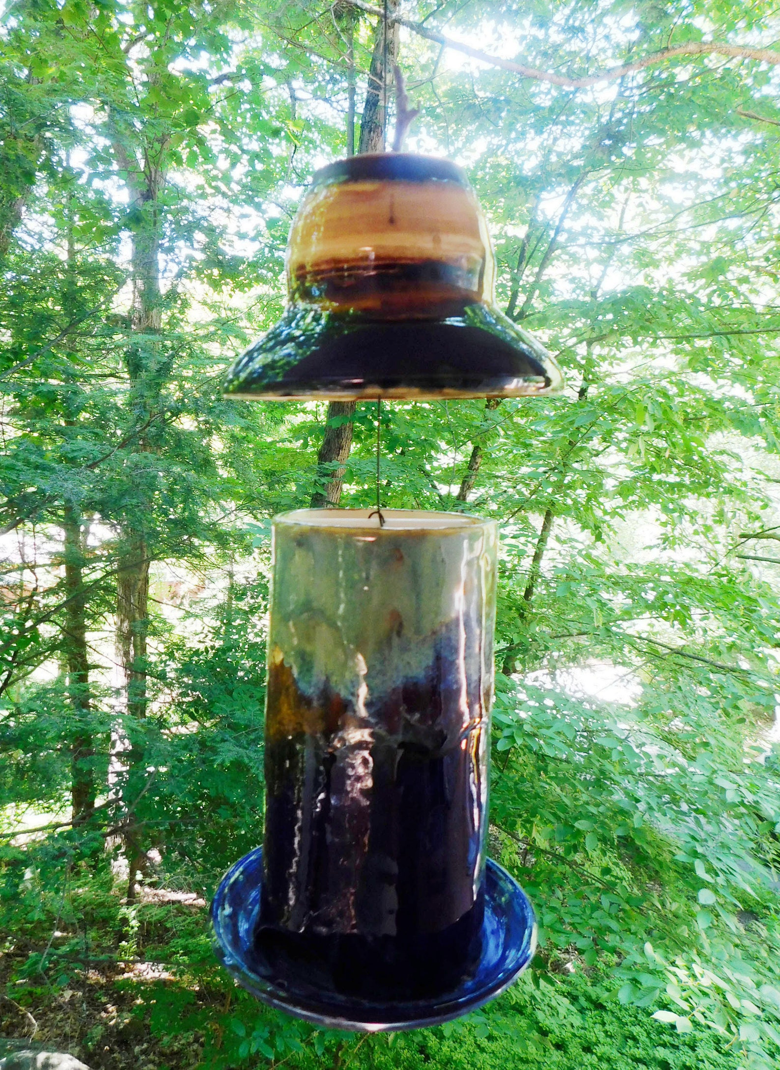 Handmade ceramic bird feeders each individually handcrafted Etsy