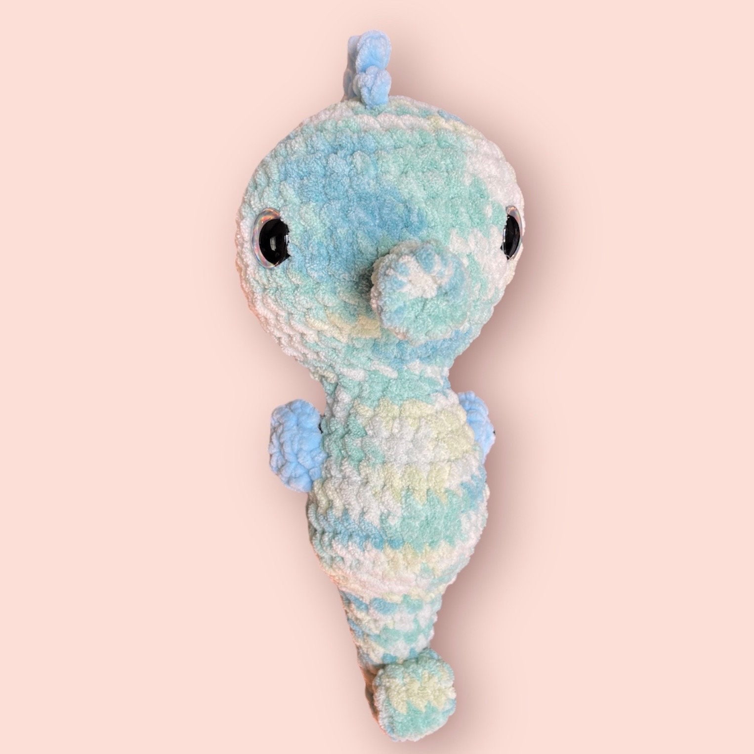 Seahorse Plushie - Etsy