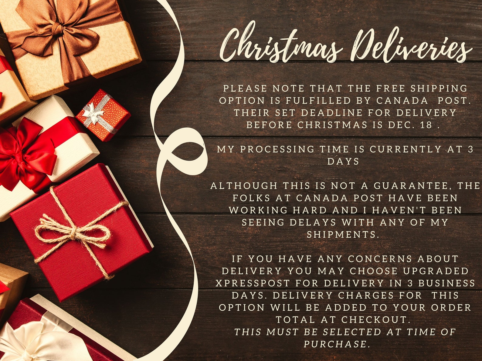 Belated Christmas Gift 