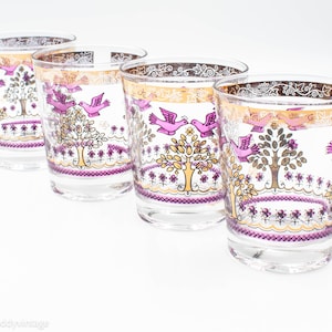 Gay Fad Garden of Allah Double Old Fashioned - set of 4