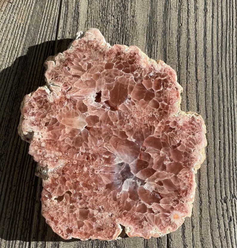 Pink shops Amethyst Slab