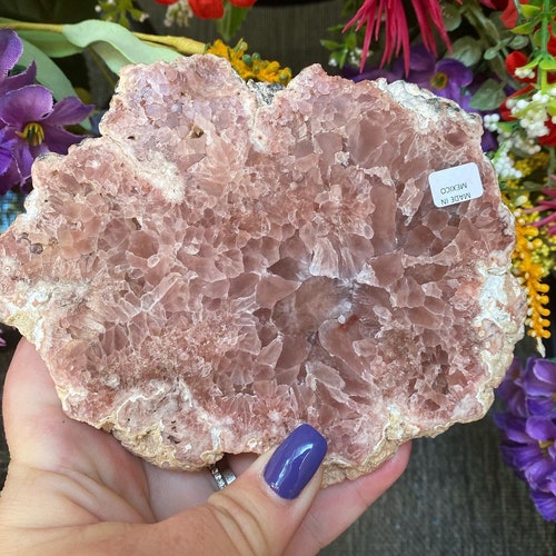 Pink shops Amethyst Slab