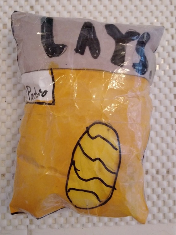 Paper squishy lays chip bag | Etsy