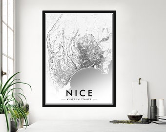 Schönes Poster S/W | Schöner Posterdruck 300Dpi | Schöne Karte zur Wanddekoration | KOSTENLOSE PERSONALISIERUNG