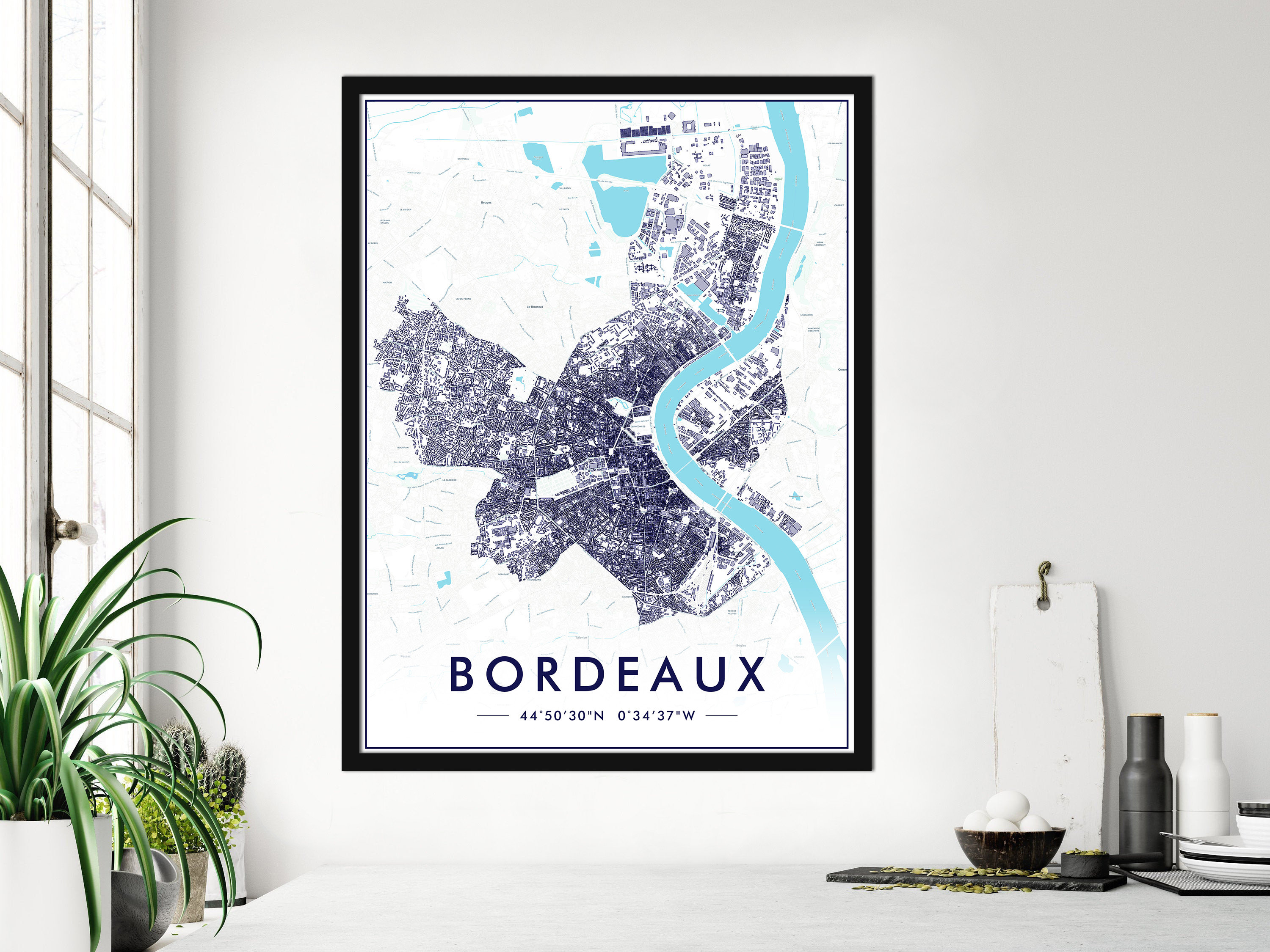 Affiche Bordeaux Couleur | Poster Impression 300Dpi Carte de Pour Décoration Murale Personnalisation