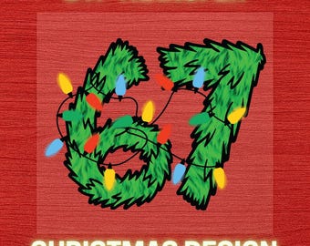 Christmas  Six Seven Tree Meme DTF Ready to Press Heat Transfer