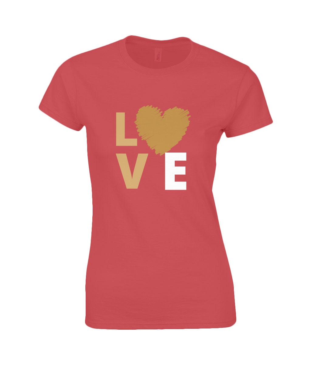 Ladies Love Tshirts Ladies Fashion Tops and Tees for Women | Etsy