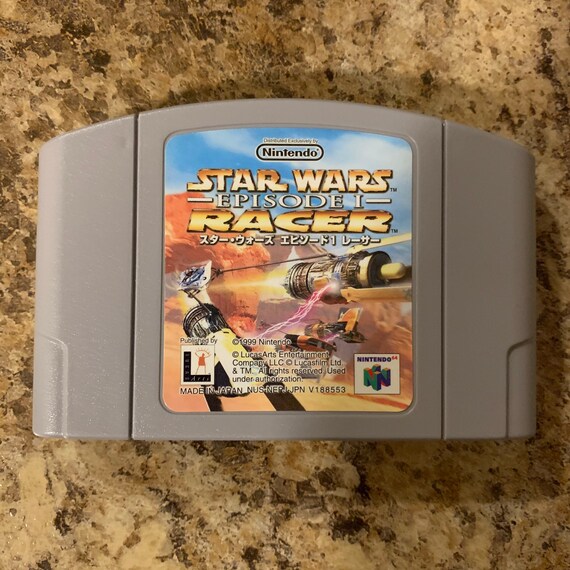 N64 Star Wars Episode I Racer スターウォーズエピソード1 レーサー Japanese Etsy N64 Star Wars Episode I Racer スターウォーズエピソード1 レーサー Japanese Etsy