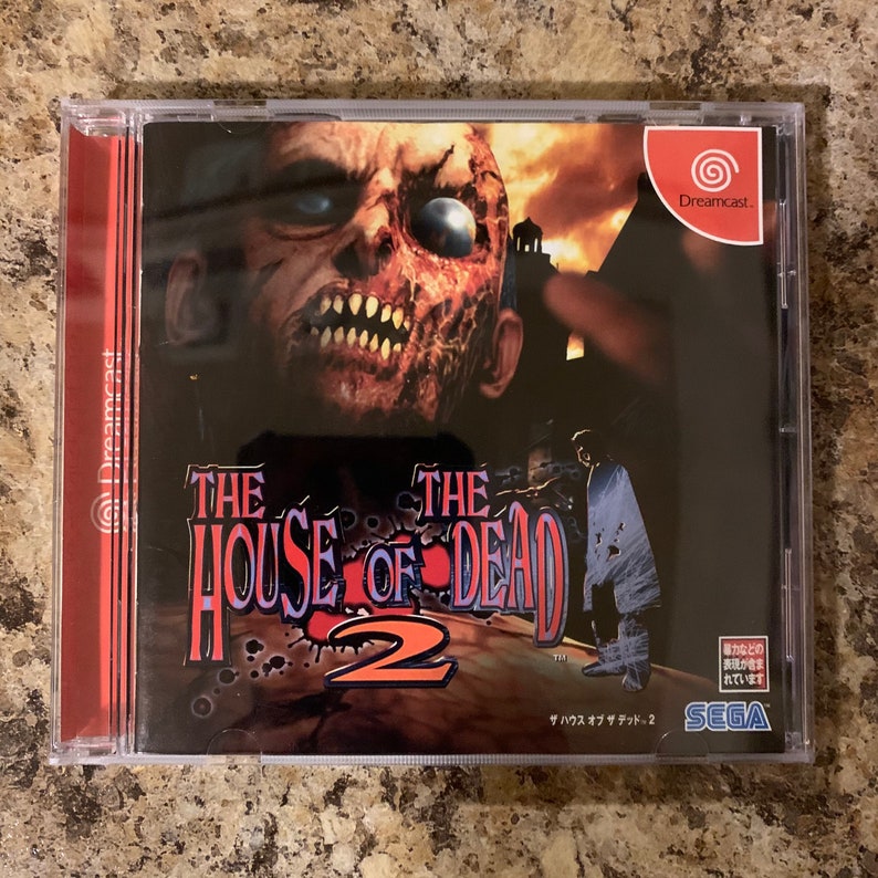 DC The House of the Dead 2 \u30b6\u30fb\u30cf\u30a6\u30b9\u30fb\u30aa\u30d6\u30fb\u30b6\u30fb\u30c7\u30c3\u30c9 2 JAPANESE Sega Dreamcast