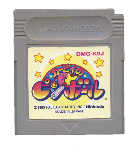 Gb Kirby S Pinball Land カービィのピンボール Japanese Game Boy Etsy