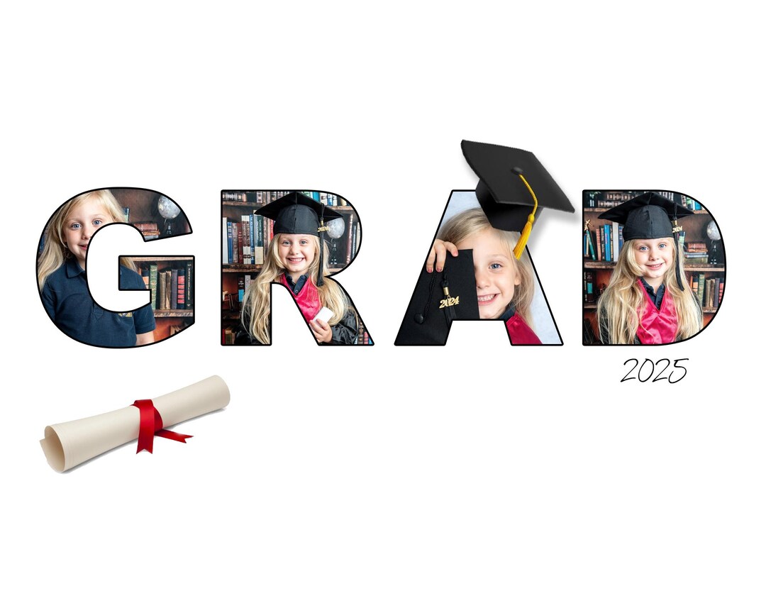 INSTANT DOWNLOAD - Graduation 2025, 2026, 2027 11x14, Composite ...