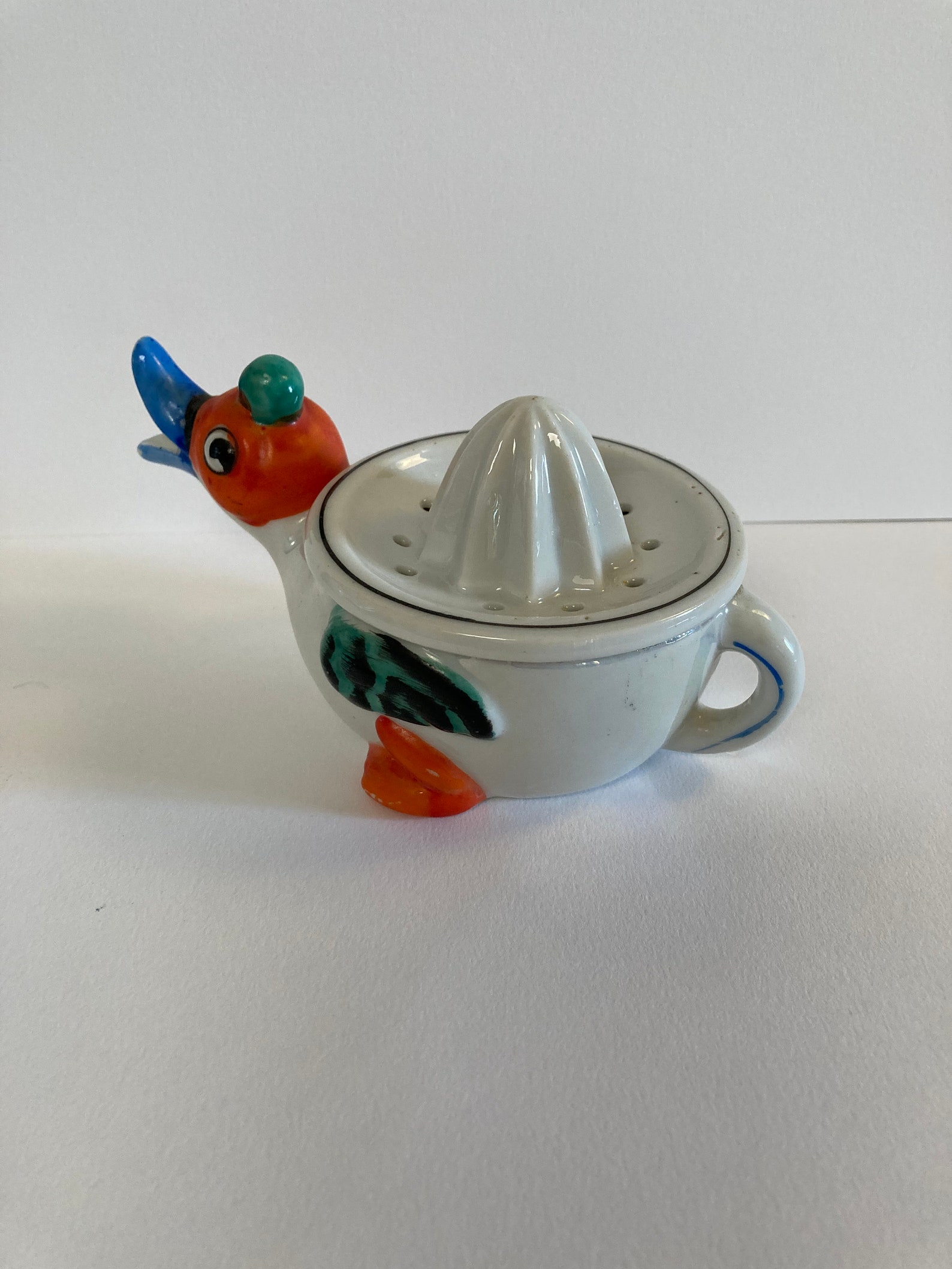 1930s Vintage Duck Porcelain Juicer Marutomoware Made in Japan Etsy