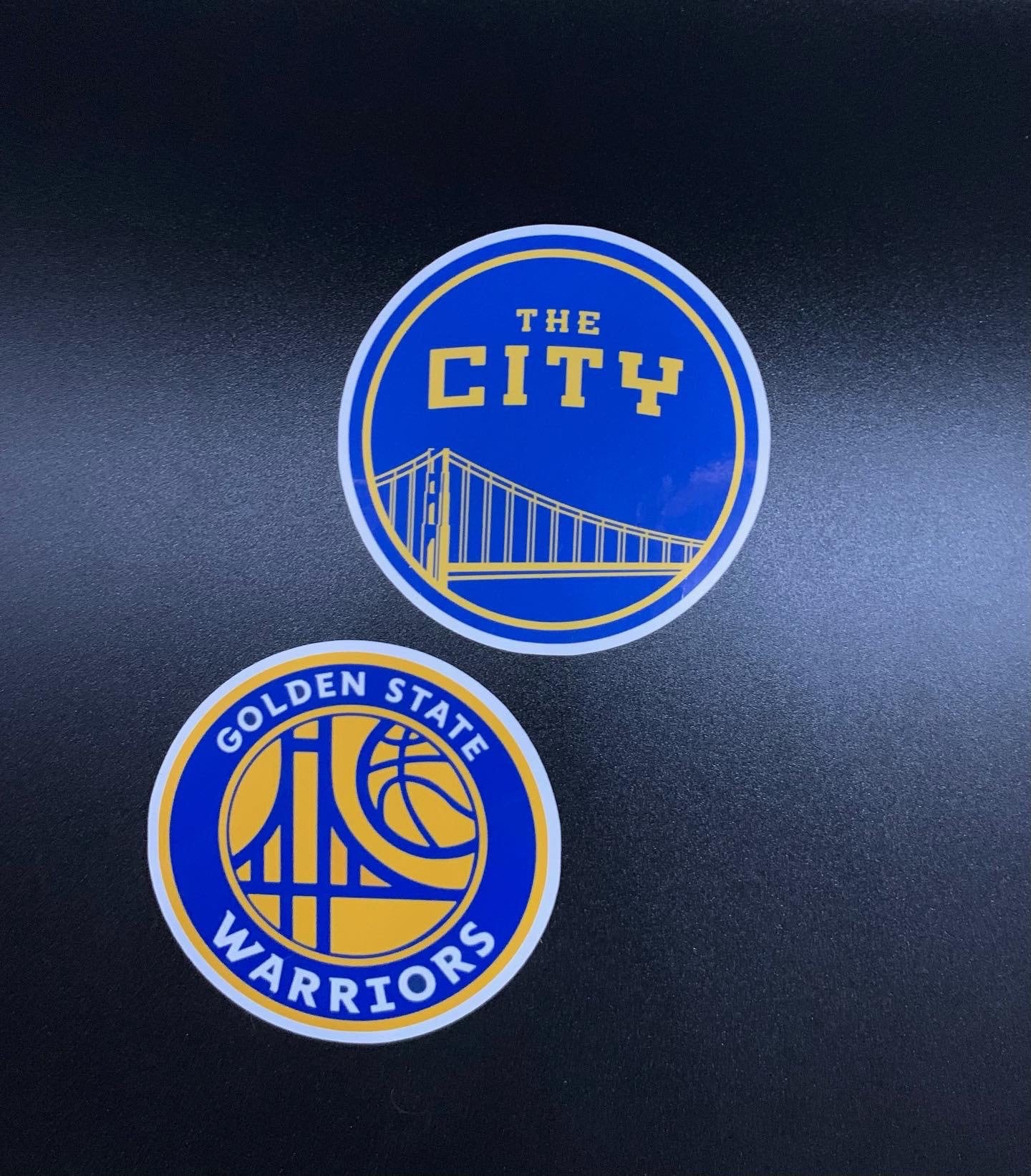 Rico NBA Golden State Warriors Die Cut Auto Decal Car Sticker Medium VDCM03