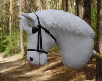 white hobby horse