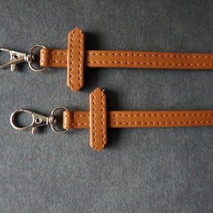 Reins for hobby horse light brown, beige