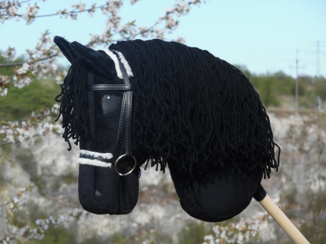 Buy Friesian Hobby Horse hobby Horse With Stick. Good Present for Children  and Teens Online in India 