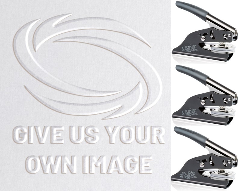 Custom Logo Embossing Stamp Logo or Emblem Embosser Wedding Etsy