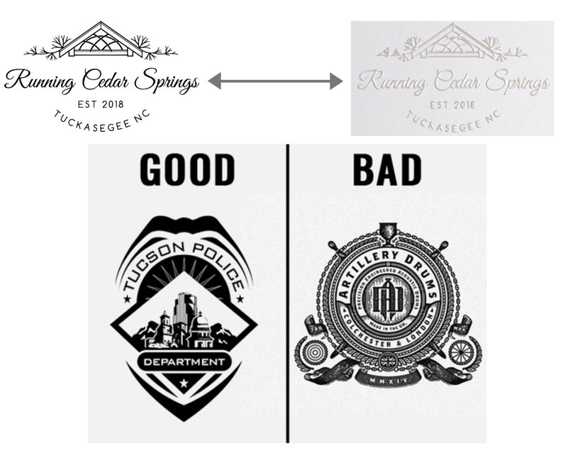 Custom Logo Embossing Stamp Logo or Emblem Embosser Wedding Etsy