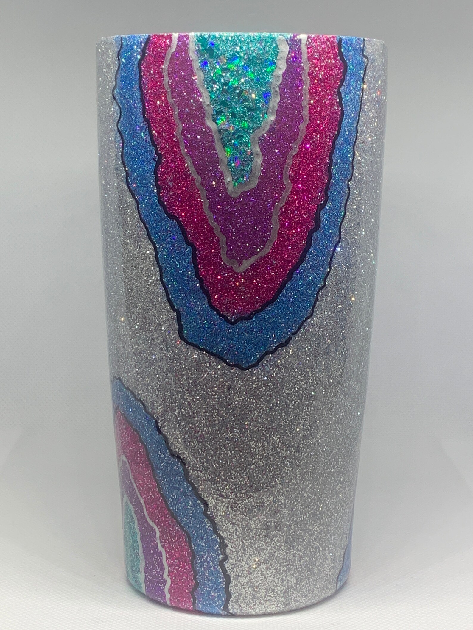 Geode Tumbler Etsy