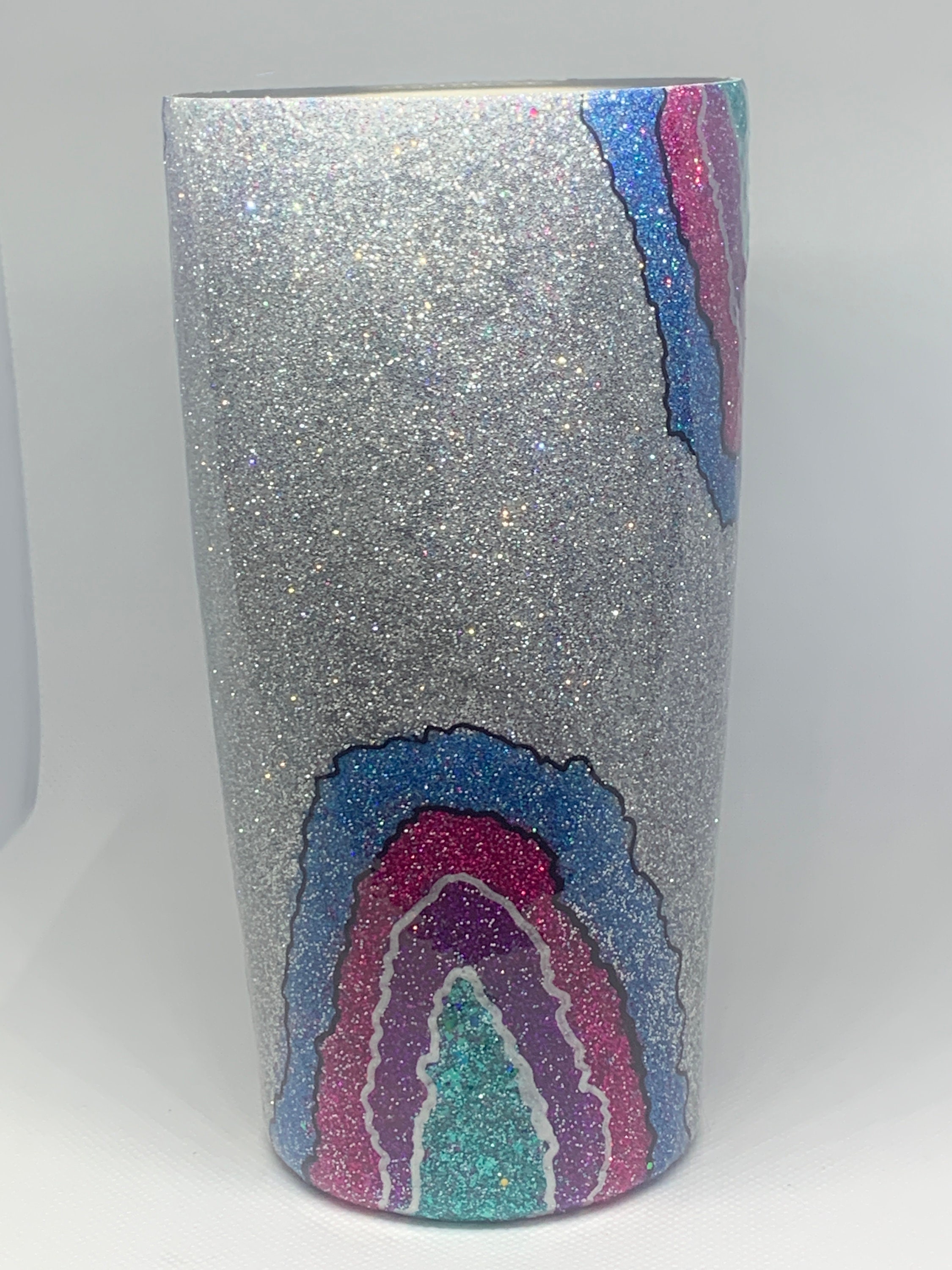 Geode Tumbler Etsy