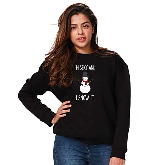 Sexy and i deals snow it christmas jumper