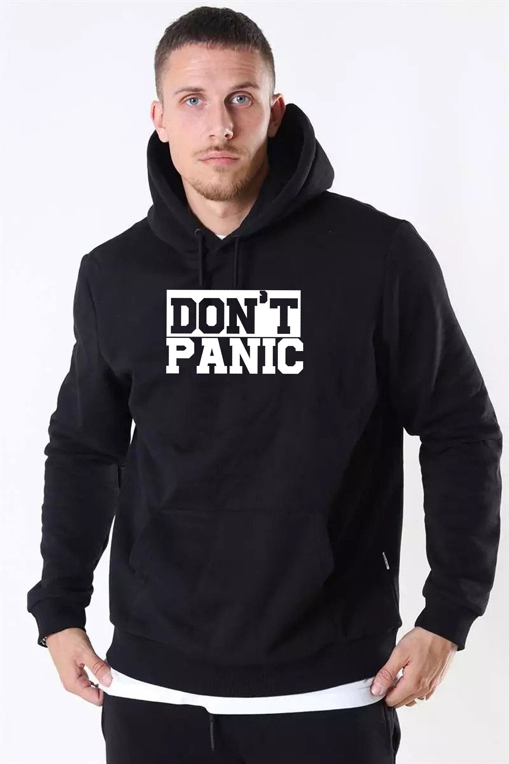 Don't Panic Hoodie - Etsy