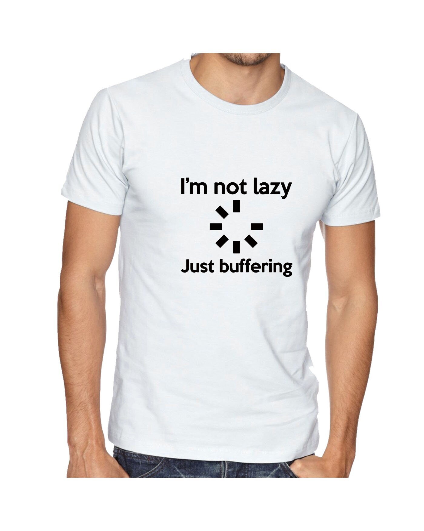 T-shirt Humoristique 'J'peux Pas, Je Suis En Pyjama' Avec Un Paresseux - Cadeau Drôle Et Décontracté