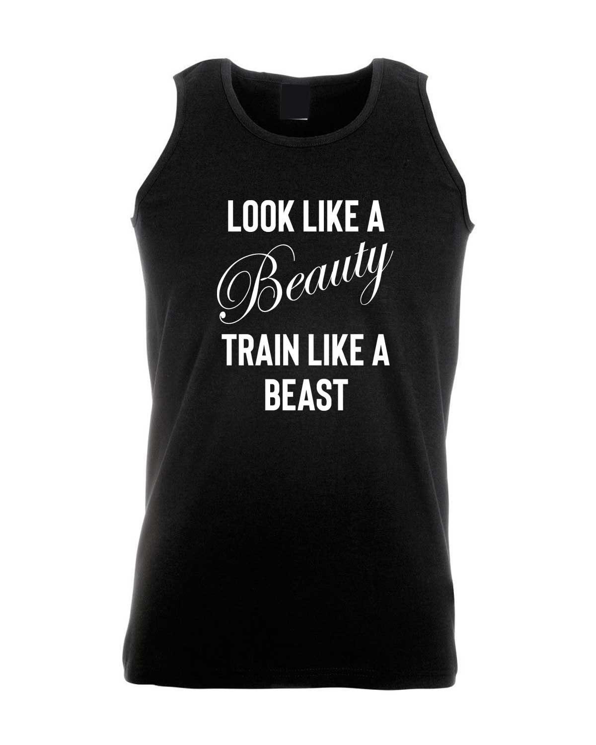 Personalised Women's Gym Vest Top Customised Slogan Gym Tops